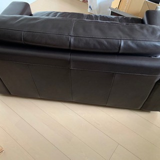 ウニコ　ソファー　二人掛け　本革　定価約18万