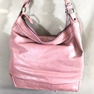 バレンシアガ ジャイアントディ ピンクレザー ワンショルダーバッグ