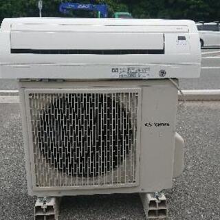 ☆中古品 長府 エアコン 2.5k 2013年製 RA-2537PV 単相100V
