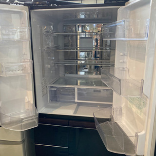 6ドア冷蔵庫 SHARP SJ-GT50A-R 2015年製