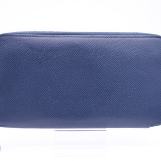 HERMES/アザップロング シルクイン エプソン》Bランク ネイビー X刻印