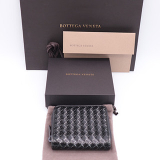 BOTTEGA VENETA/イントレチャート二つ折り財布》 ABランク - 服  