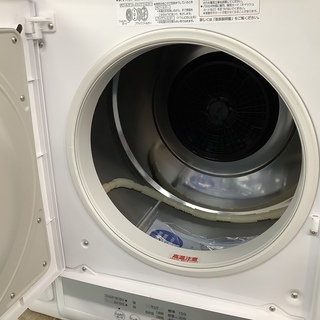 乾燥機　SHARP KD-55F-W 5.5kg 2016年製　