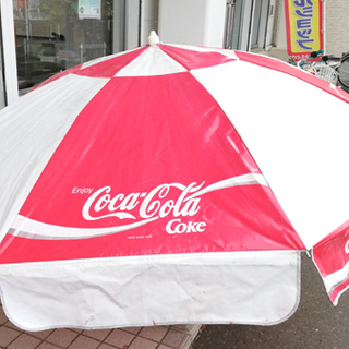 コカコーラ ビーチパラソル Coca-Cola 直径180cm ...