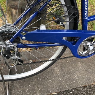 ママチャリ シティサイクル 軽快車 27インチ 自転車 オート
