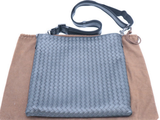 《BOTTEGA VENETA/イントレチャート ショルダーバッグ》 Aランク 美品