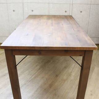  [*R289)クラッシュゲート CRASH GATE ヨハン JOHAN TABLE ダイニングテーブル 幅140×奥行75cm パイン古材 シャビーシック 関家具エアコン (10畳・100V対応) クリアホワイト Aシリーズ] HITACHI