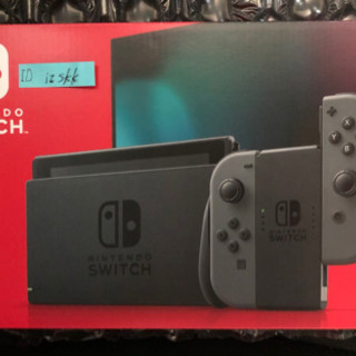 最終値下げ！　Nintendo Switch 本体 最終値下げ! Nintendo Switch本体 グレー 新品、未使用