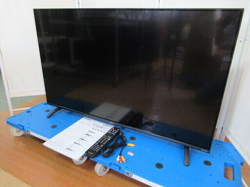 JAKN1228/液晶テレビ/43インチ/4K対応/Wチューナー/アイリスオーヤマ/LT-43B620/美品/未使用品/