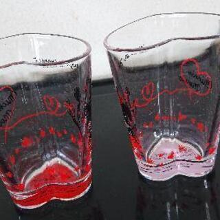 ミッキー ミニーペアグラス わくやよ 狭山市の食器 コップ グラス の中古あげます 譲ります ジモティーで不用品の処分