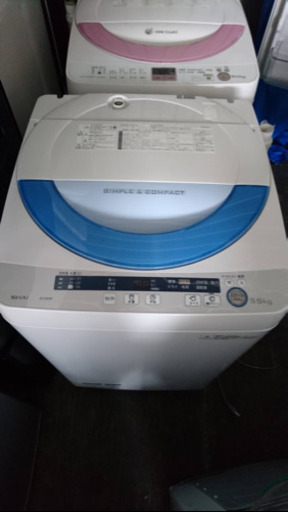 No.266 SHARP 5.5kg洗濯機　2014年製　近隣配送無料