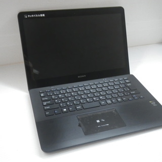 ■動作品 美品■ノートPC SONY VAIO  Windows 8 SVF14AC1CN Pentium 1.80GHｚ 4GB 500GB