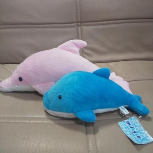 イルカぬいぐるみ２つ ゆかべえ 狭山のおもちゃ ぬいぐるみ の中古あげます 譲ります ジモティーで不用品の処分