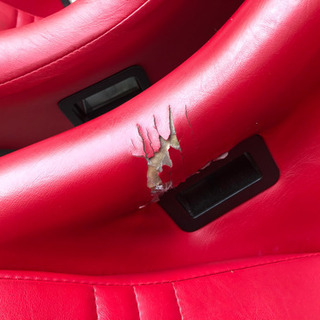 COBRA CLUBMAN（クラブマン） レッドレザー ロゴなし シートのみ