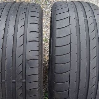 値下げ中！ダンロップ/235/50R18/中古タイヤ2本 売ります！値段交渉可 