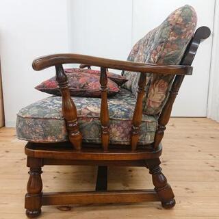 ソファー カリモク 2人掛け 花柄 Karimoku おしゃれ