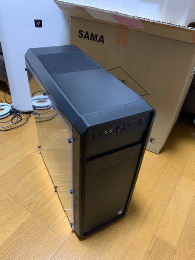 Atxマザー対応ミドルタワーpcケース Jax 02w 黒透 Kurosuke Hirokazu N 北花田のpcパーツの中古あげます 譲ります ジモティーで不用品の処分