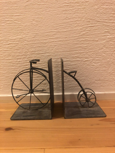 ✨アイアン✨ブックエンド（自転車）