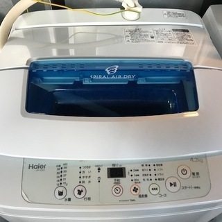 洗濯機 Haier  JWK42K　4.2㎏