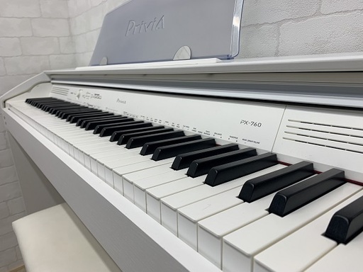 電子ピアノ　カシオ　PX-760WE　※送料無料(一部地域)