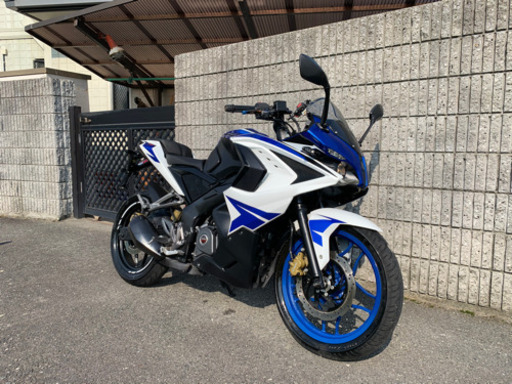 バジャージ‼️パルサーRS200‼️KTMの、親戚⁉️美車