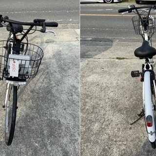 大阪府以内無料発送 Panasonic 12AH電動アシスト自転車 W60