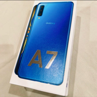 Galaxy A7 ブルー 64 GB SIMフリー