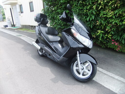 スズキ CJ43A スカイウェイヴ250 中古美実動車 バッテリーフル充電済み