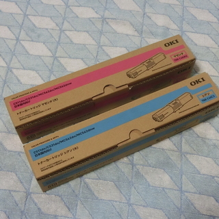 新品 OKI トナーカートリッジ  2個セット (シアン/マゼンタ）サイズ大