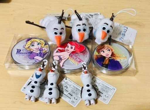 アナと雪の女王2 アナ雪2 ぬいぐるみ キーホルダー ミラー フィギュア オラフサラマンダーアリエルラプンツェル さくら 新宿のおもちゃ 知育玩具 の中古あげます 譲ります ジモティーで不用品の処分
