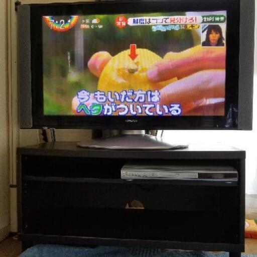 3点セット！37インチテレビ DVDデッキ テレビ台