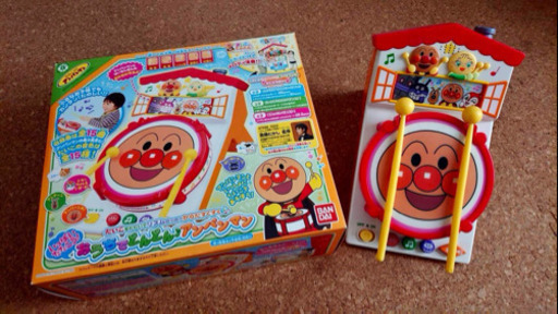 アンパンマン おうちでどんどん アンパンマン 太鼓 マイキー 草加の子供用品の中古あげます 譲ります ジモティーで不用品の処分