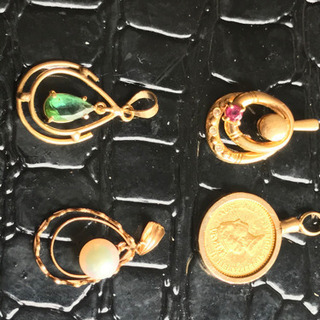 k 18k24 アクセサリー8点まとめて売ります