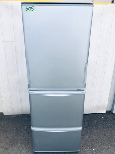 高年式‼️605番 SHARP✨ノンフロン冷凍冷蔵庫✨SJ-WA35B-S‼️