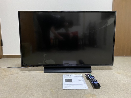 【ジャンク品】Panasonic　ビエラ　43インチ　４K液晶テレビ　TH-43FX750 　2019年製