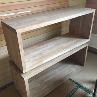 2段式 木製棚