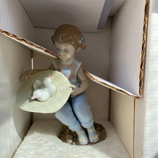 リヤドロ 01006579 アヒルとおしゃべり 未使用品 廃盤品