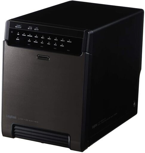 新品 ロジテック HDDケース 3.5インチ 4Bay USB3.0 eSATA接続 RAID機能搭載 ガチャベイ LHR-4BRHEU3