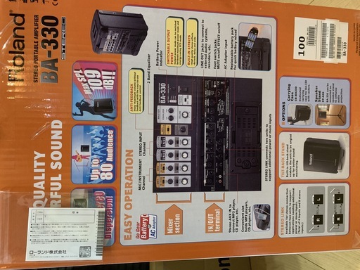 値下!>Roland BA-330 ポータブルPAシステム | complexesantalucia.com