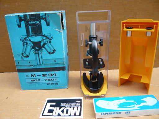 顕微鏡　EIKOW　M-231・取扱説明書
