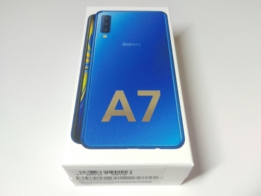 低価得価】 Galaxy - Garaxy A7 64GB SIMフリー/ブルー/未使用 天の ...