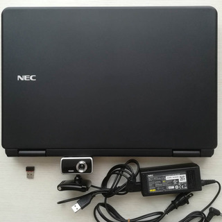 (お打合せ中)ノートパソコン NEC VersaPro VK24LL-E CPU:core i3 メモリ:4GB HHD:500GB OS:Windows10Pro(64bit) 15.6型 無線LAN有(Wi-Fi子機アダプター付き) 光学ドライブ内蔵 USBカメラ付き お打合せ中)ノートパソコン NEC VersaPro VK24LL-E CPU:core i3 メモリ