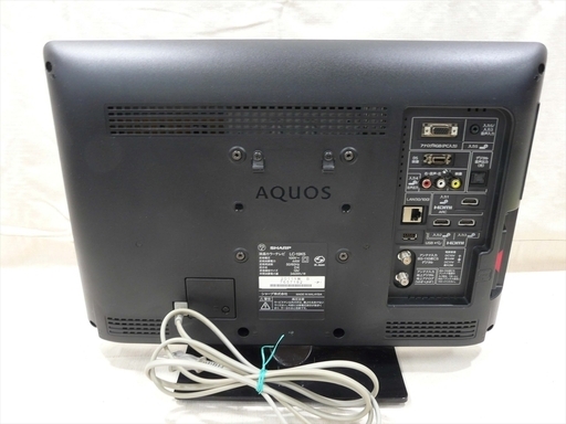 カード決済対応！20Y0119 4 SHARP シャープ AQUOS 液晶カラーテレビ LC-19K5 2011年製　中古