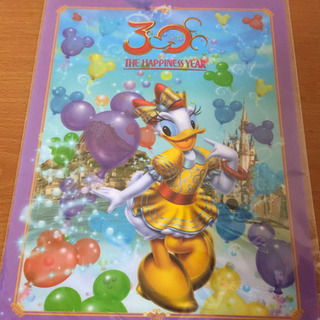 【Disney】デイジー　クリアファイル　300→150円 ※引...