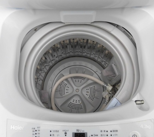JMS0032)★お値下げ★Haier/ハイアール 全自動洗濯機 JW-K42K 2016年製 4.2kg 中古品 動作OK♪ 【取りに来られる方限定】