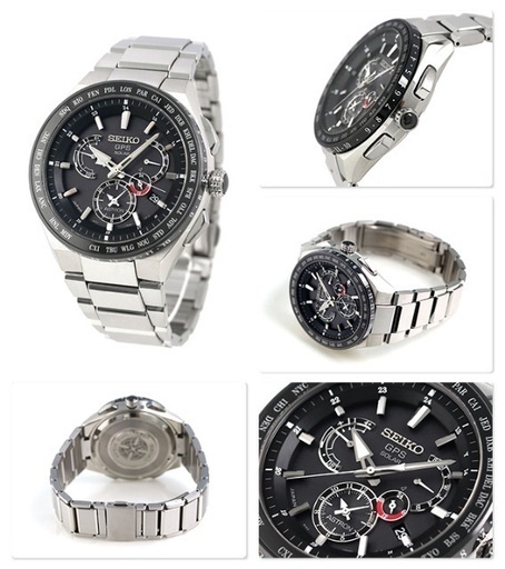 ＊完売＊SEIKO ASTRON アストロン EXECTIVE LINE SBXB123 デュアルタイム GPS ソーラー　チタン　サファイアガラス　ダイヤシールド　グッドデザイン賞受賞、中古極美品　時計　腕時計　セイコー