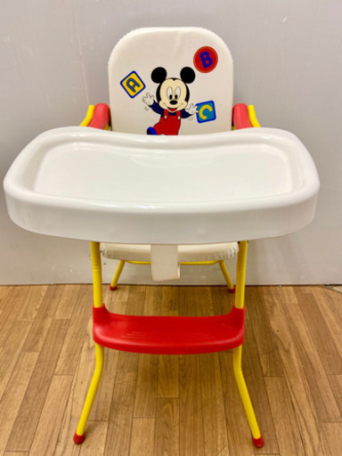 ディズニー ベビーチェア お買得 Katoji カトージハイチェアスタイリッシュ ミッキーマウス 赤ちゃん 折りたたみ チェア 椅子 い まんでがんセブン 岡田の椅子 チェア の中古あげます 譲ります ジモティーで不用品の処分