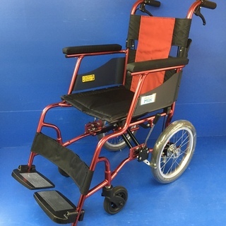 介助式車いす 標準型 軽量 コンパクトタイプ　キャリカル　 PMS-2R Miki
