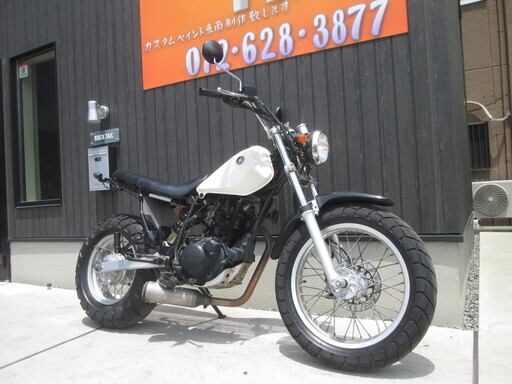 ☆15万円 TW225 セル1 実動車☆ヤマハ TW 人気の白！