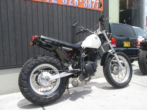☆15万円 TW225 セル1 実動車☆ヤマハ TW 人気の白！